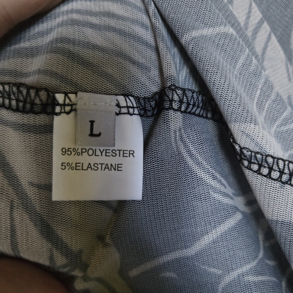 HOST PICK! 🎉🎈Commence tattoo design NWT sheer mesh long dress - Picture 9 of 9